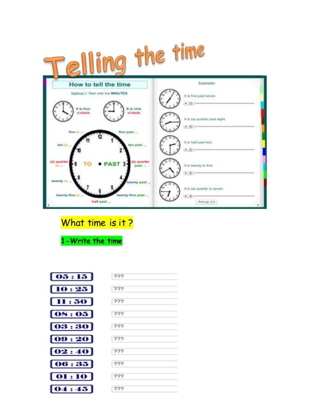 Writing Time Simple How To Write A Time _ Writing the Time: How to Write Time Correctly ...