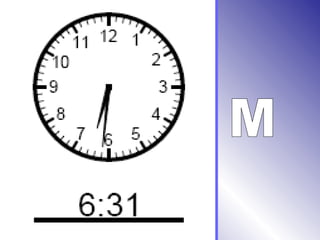 Telling time minute