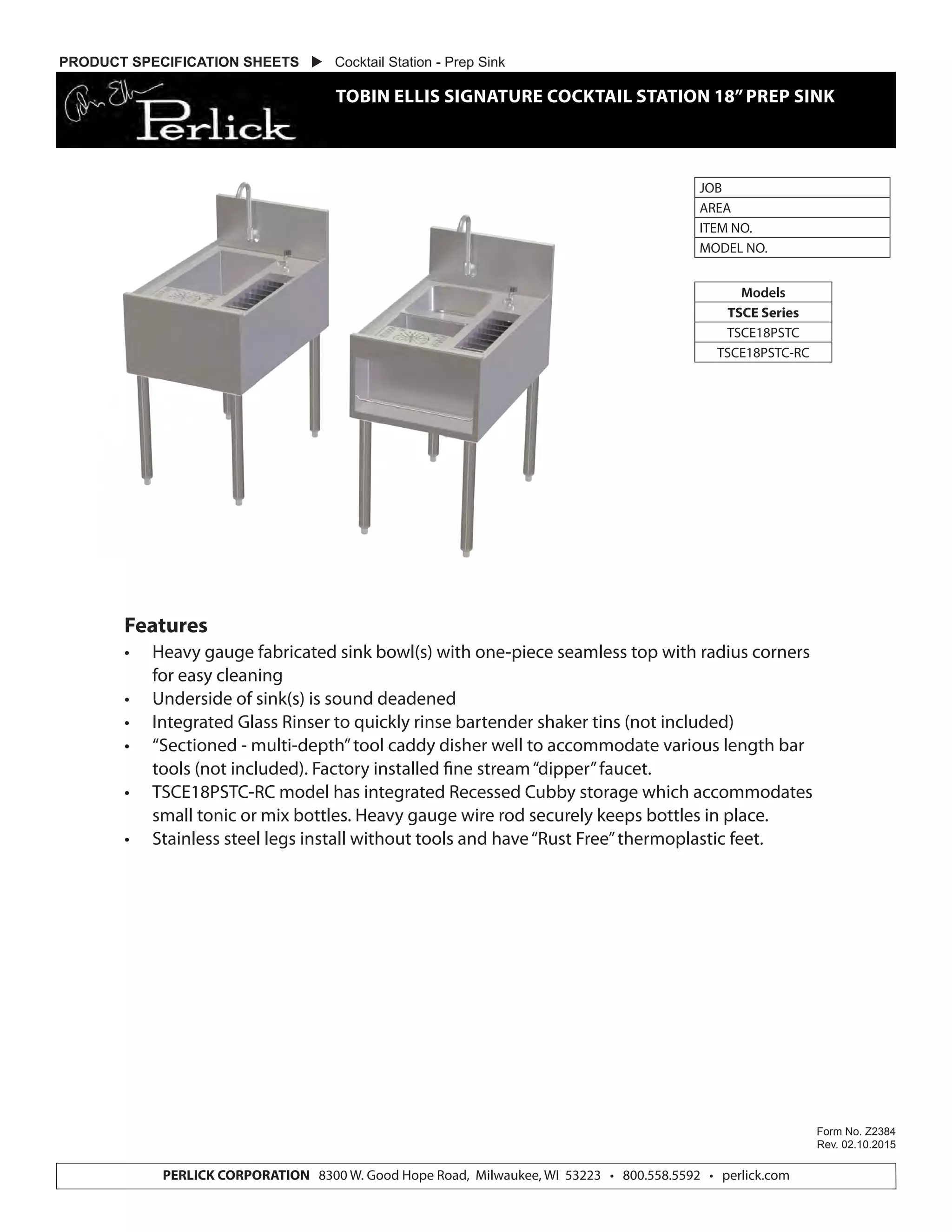 T ellis cocktail station booklet | PDF