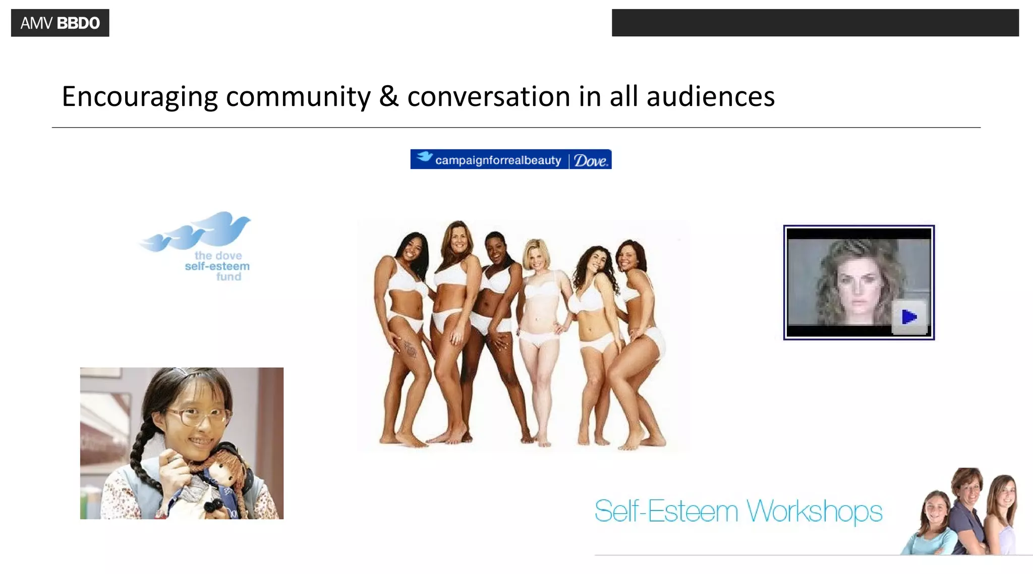 Encouraging community & conversation in all audiences
 