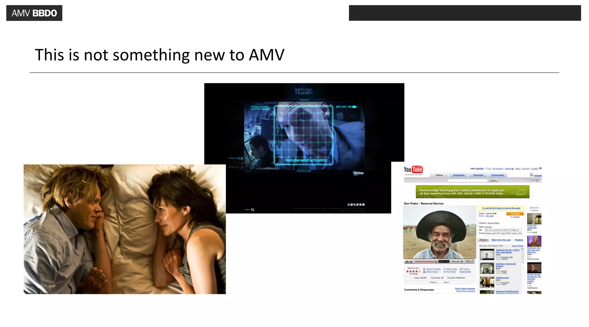 This is not something new to AMV
 