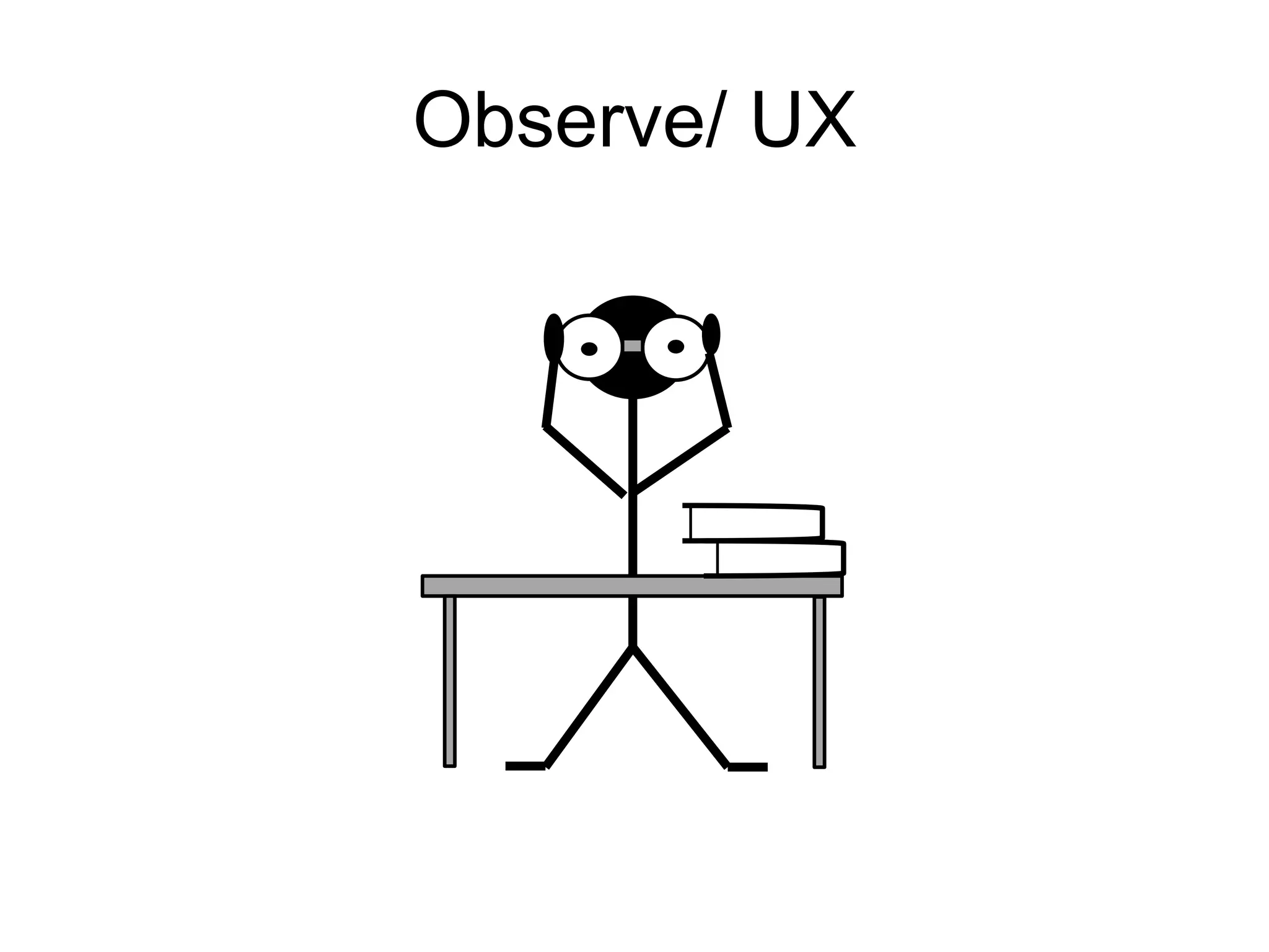 Observe/ UX
 