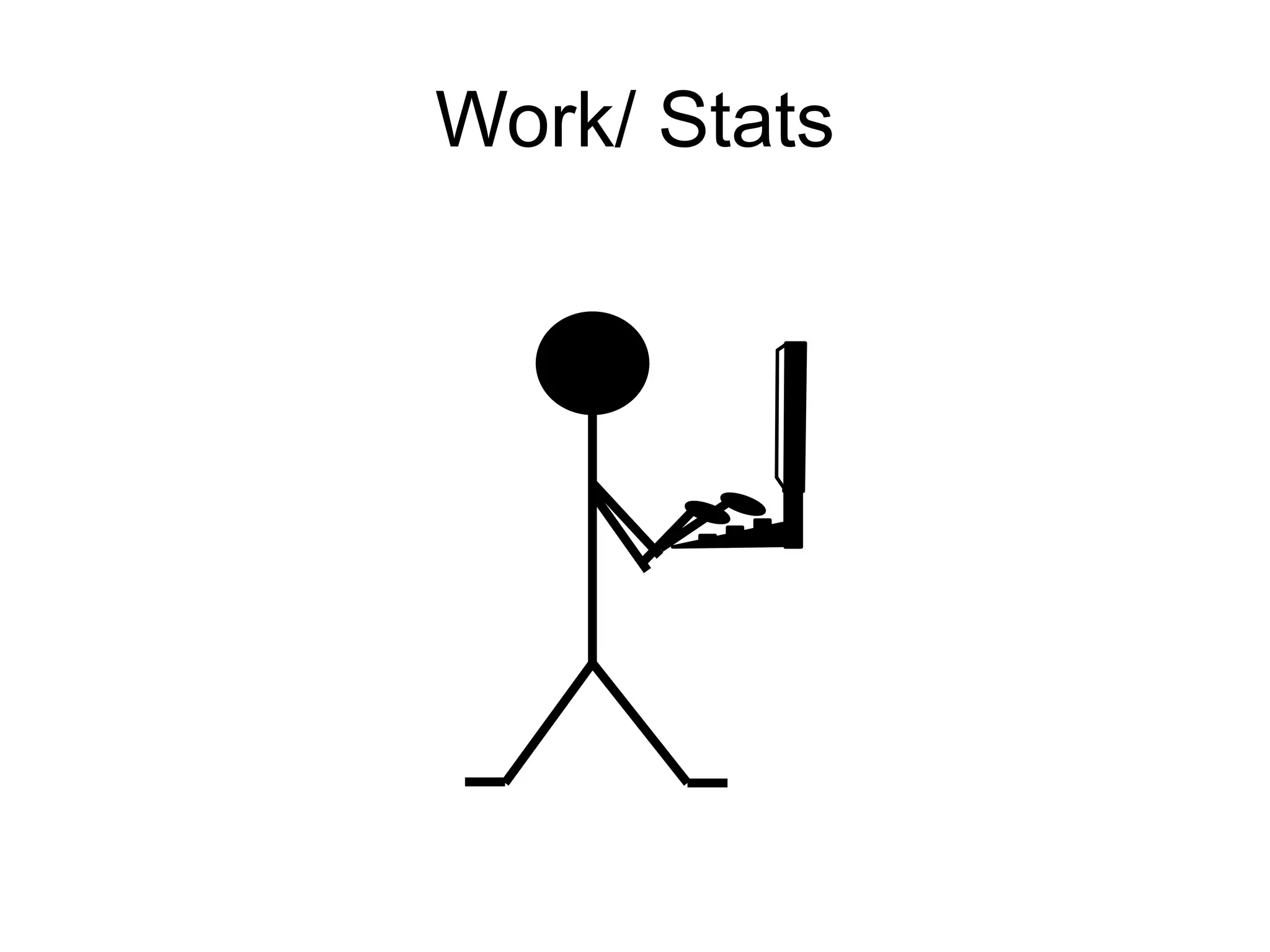 Work/ Stats
 