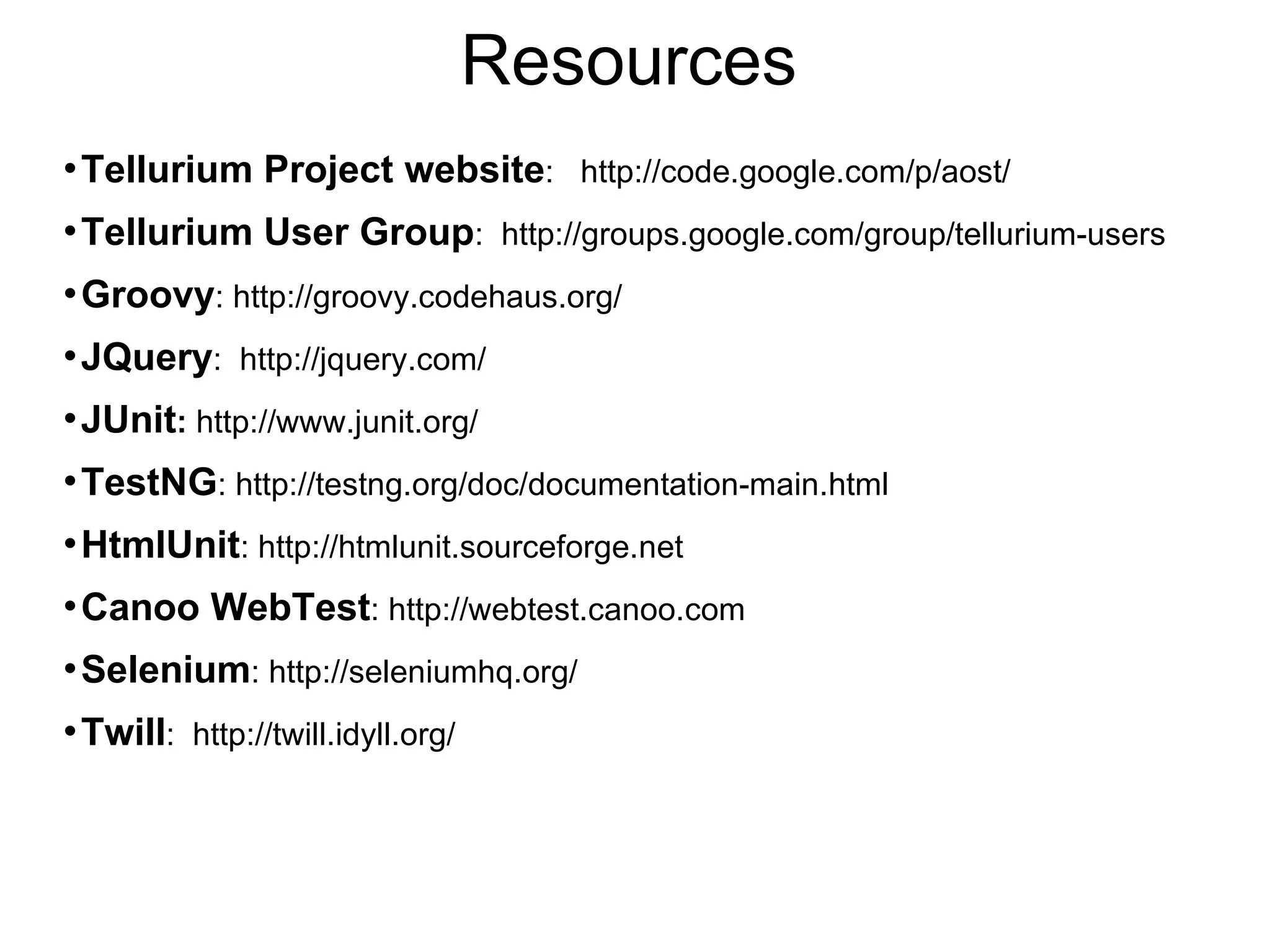 Tellurium.A.New.Approach.For.Web.Testing.V5