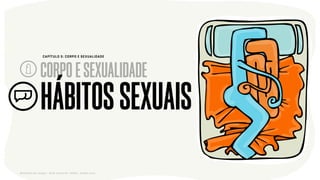 HÁBITOSSEXUAIS
CORPOESEXUALIDADE
CAPÍTULO 5: CORPO E SEXUALIDADE
Relatório de campo + desk research | Tellus | Junho 2015
 