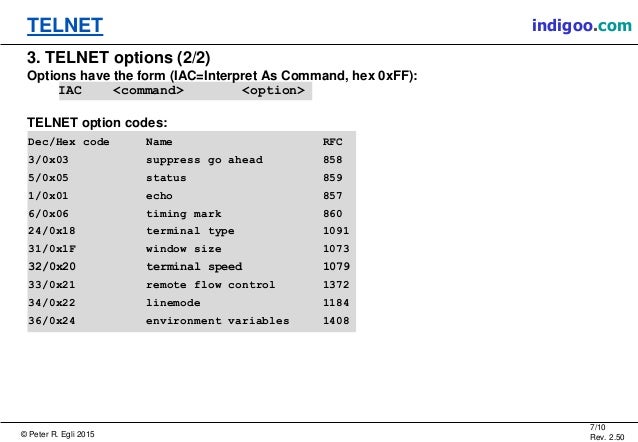 TELNET Protocol