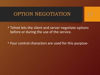 Telnet | PPT