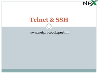 Telnet & SSH | PPTX