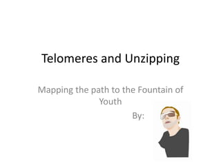 Telomeres and Unzipping

Mapping the path to the Fountain of
              Youth
                      By:
 
