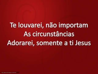 Te louvarei - Toque no altar