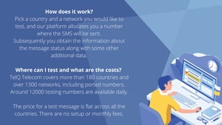 What is an SMS testing platform? | PDF