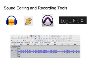 Sound Editing and Recording Tools
 