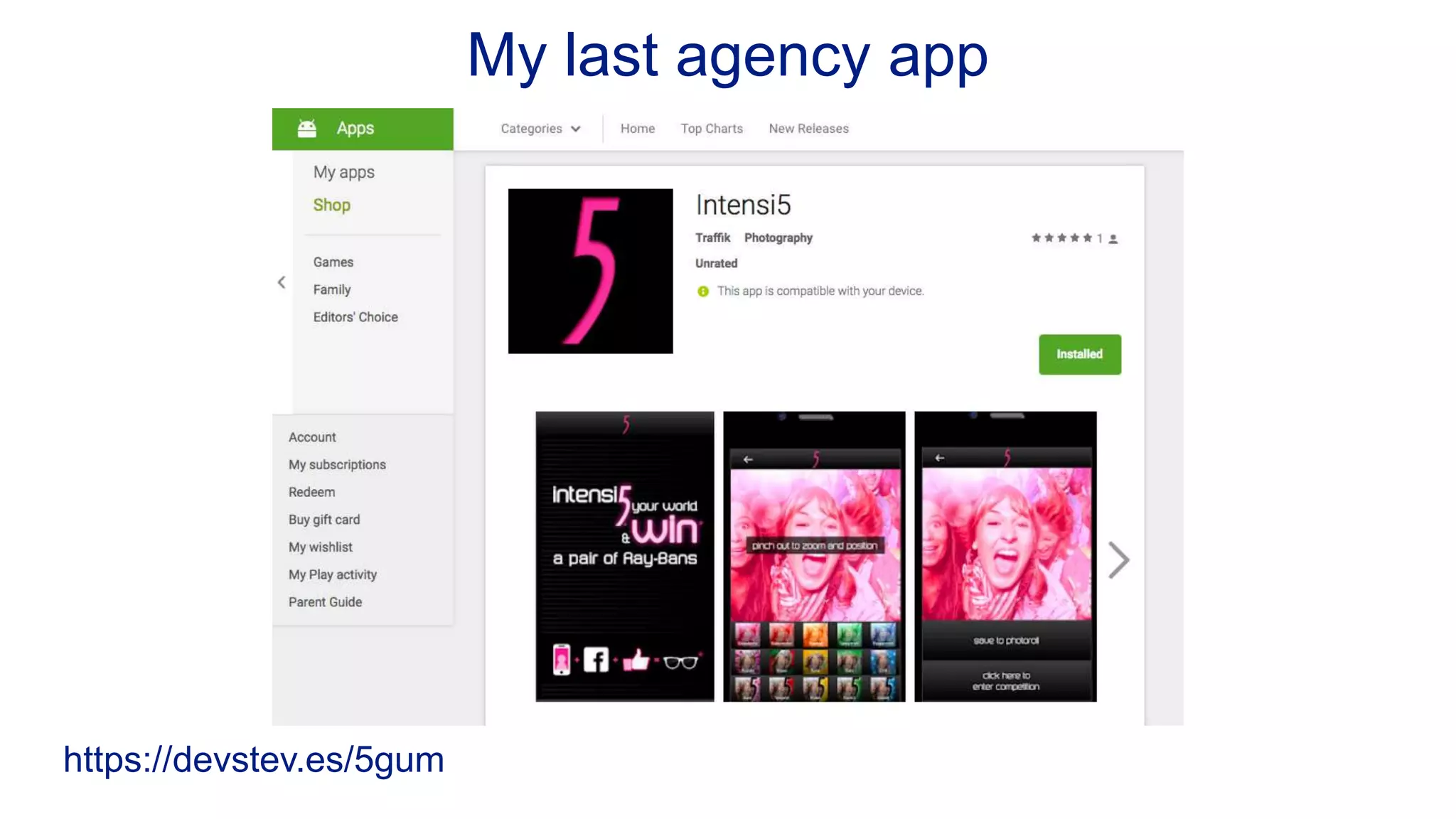 My last agency app https://devstev.es/5gum 