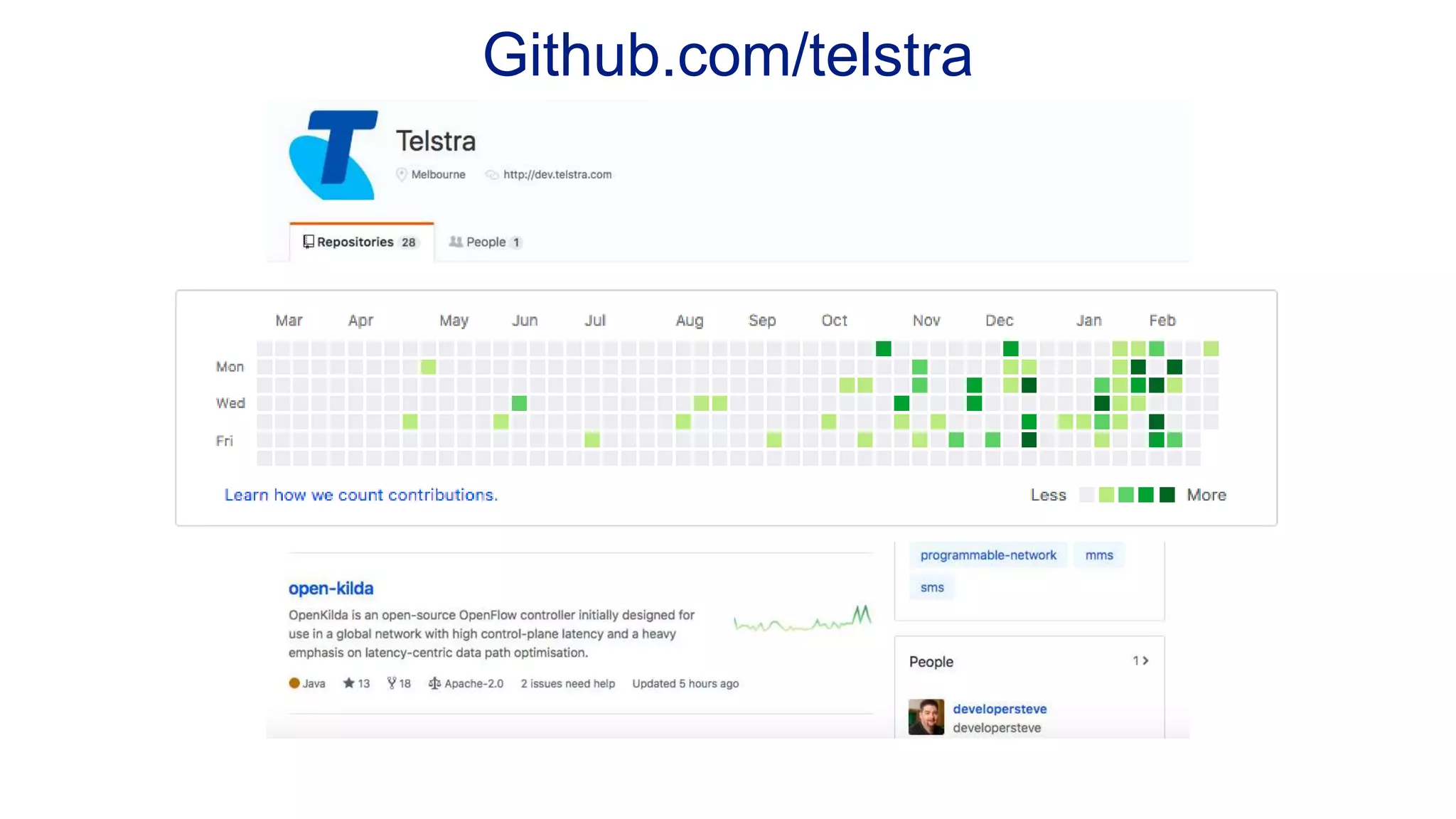 Github.com/telstra 