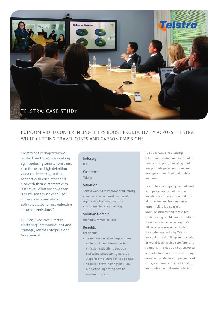 case study on video conferencing
