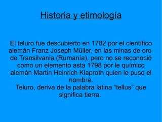 Propiedades físicas y químicas.