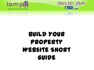 Build Your Property Website Short Guide 