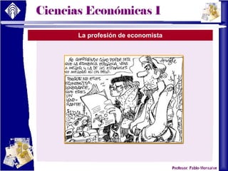 La profesión de economista 