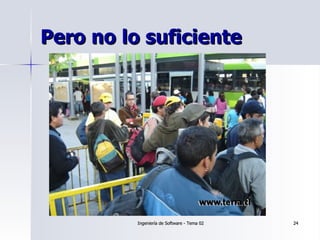 Pero no lo suficiente 