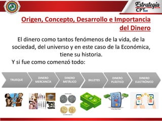 El dinero y las Finanzas y su funcion como tal | PDF