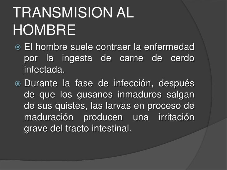 La medicina contra las lombrices a la persona