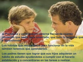 “La importancia de la participación de los padres de familia en la ...