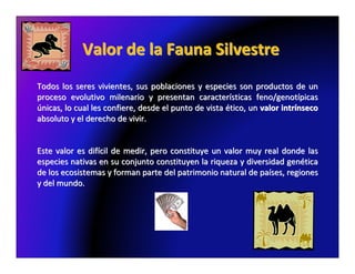 Tema 2   Consideraciones Fauna