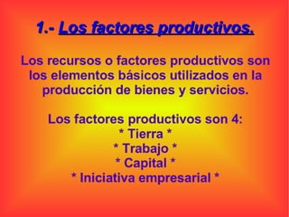 Tema -2-. Economía