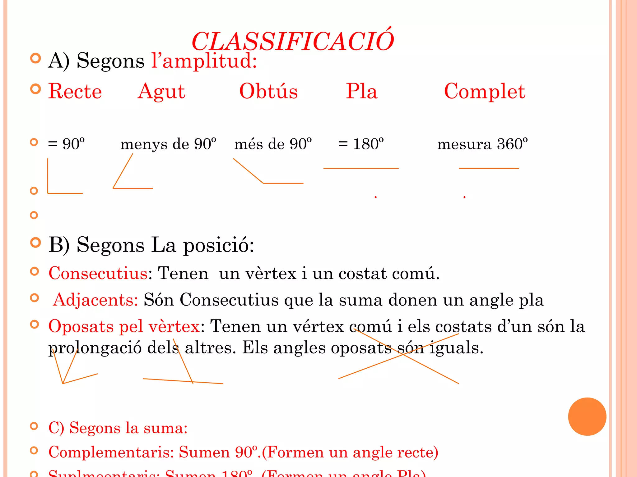 Angle Recte Tema 11 | PPT