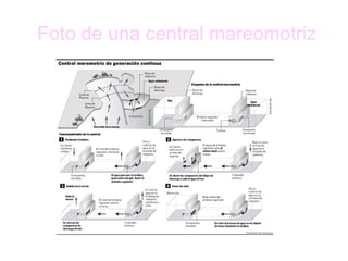 Foto de una central mareomotriz 