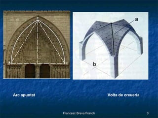 Arc  apuntat Volta de  creueria 