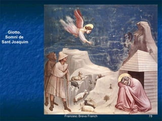 Giotto.  Somni de  Sant Joaquim 