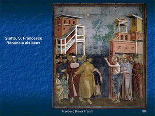 Giotto. S. Francesco Renúncia als béns 