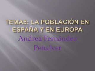 Andrea Fernández
Peñalver
 