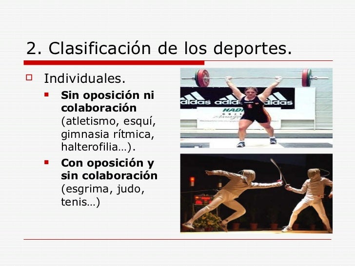 Tema 6 Deportes Estructura Clasificacion Organizacion