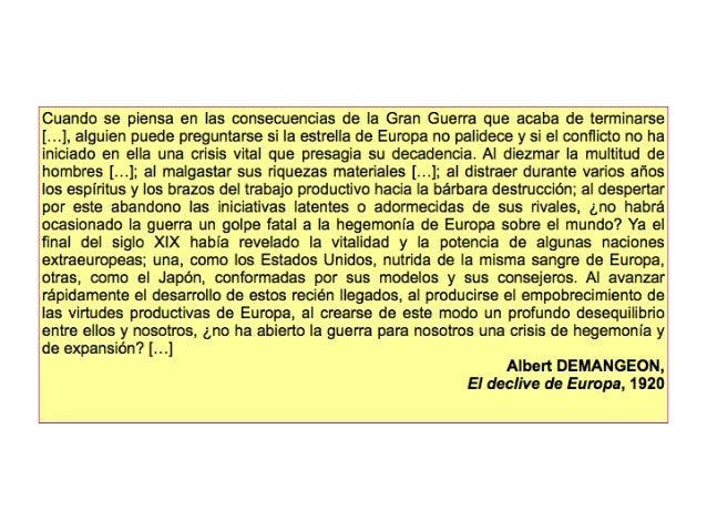 Tema 7 La I Guerra Mundial