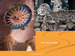 Parc Güell. Detalls 