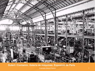 Dutert i Contamin. Galeria de màquines. Exposició de Paris 
