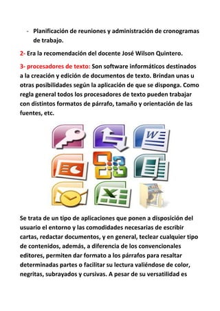 Tema.ofimatica y procesadores de texto