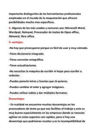 Tema.ofimatica y procesadores de texto