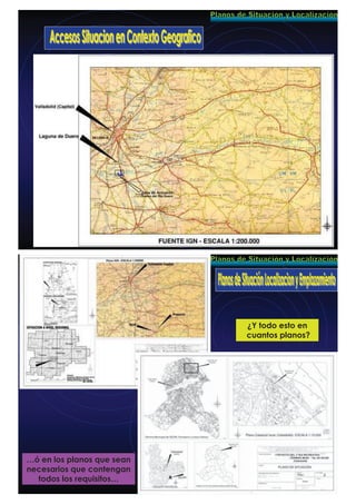 ¿Y todo esto en
cuantos planos?
…ó en los planos que sean
necesarios que contengan
todos los requisitos…
 