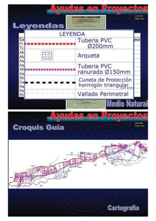 • Leyendas
• Hojas Guía
• Leyendas
• Hojas Guía
 