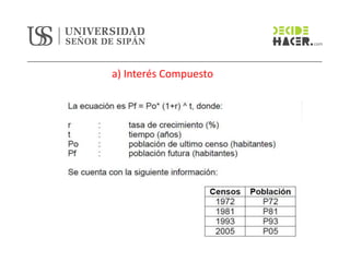 a) Interés Compuesto
 