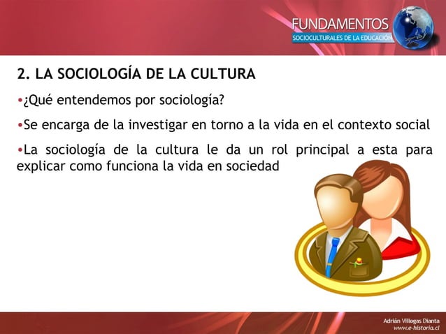 Tema 01 - Unidad 1 - La Sociología de la Cultura - Fundamentos
