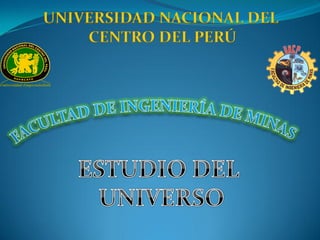 UNIVERSIDAD NACIONAL DEL 
CENTRO DEL PERÚ  