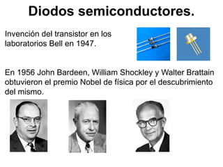 Teoría de Semiconductores - Circuitos electrónicos | PPTX