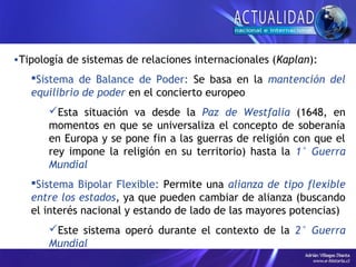Tema 03 - Unidad 1 - Bipolaridad y Multipolaridad | PPT