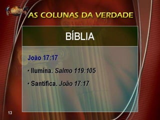 Tema 03 as colunas da verdade