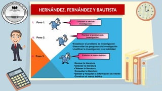 HERNÁNDEZ, FERNÁNDEZ Y BAUTISTA
 