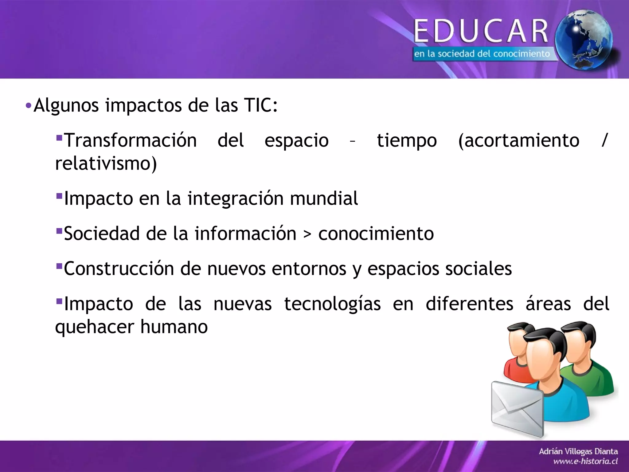 Tema 06 - Unidad 2 - El Impacto de las TIC en la Sociedad | PPT ...
